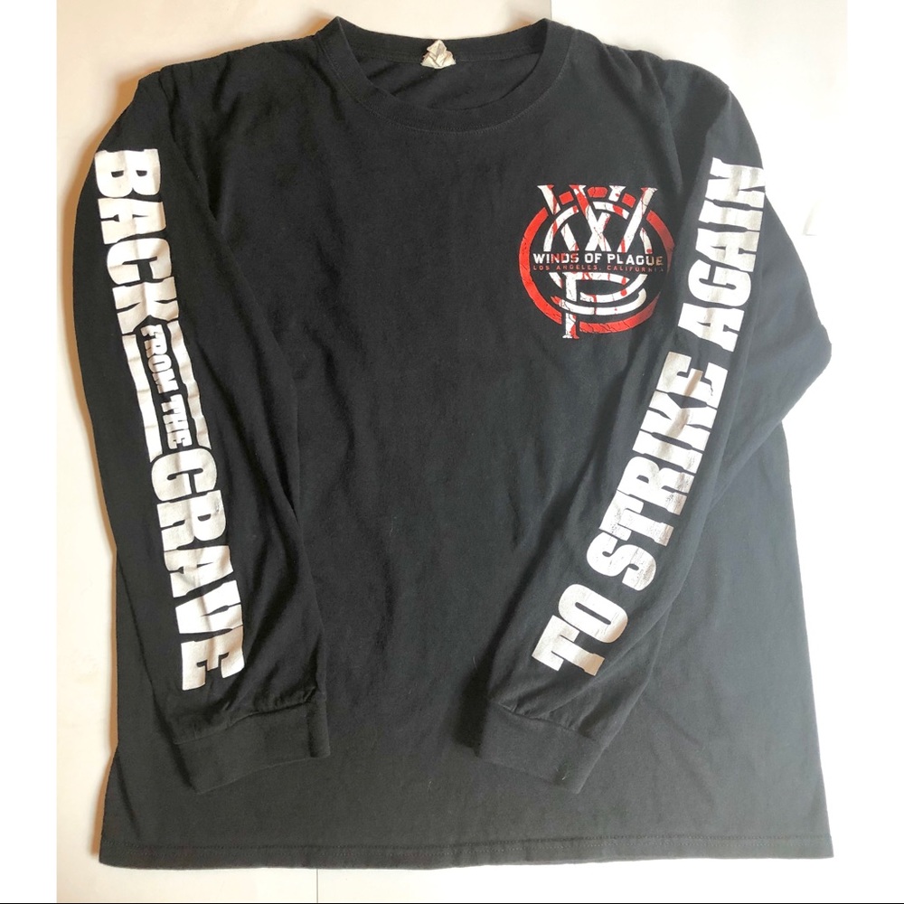 (SOLD) Wings of Plague Tee L